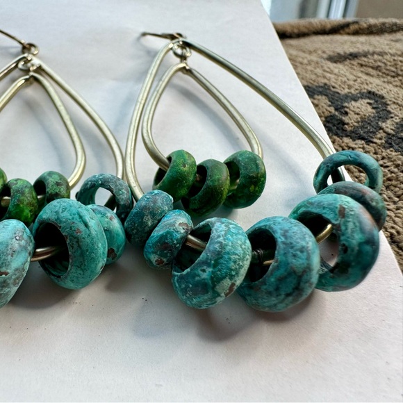 Turquoise earrings - Picture 6 of 6